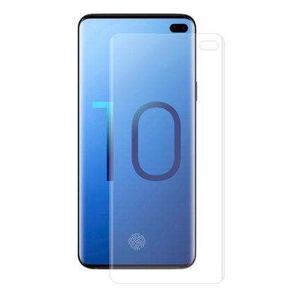 ENKAY Hat-prince 3D Full Screen PET Curved Hot Bending HD Screen Protector Film for Galaxy S10+, Galaxy S10+