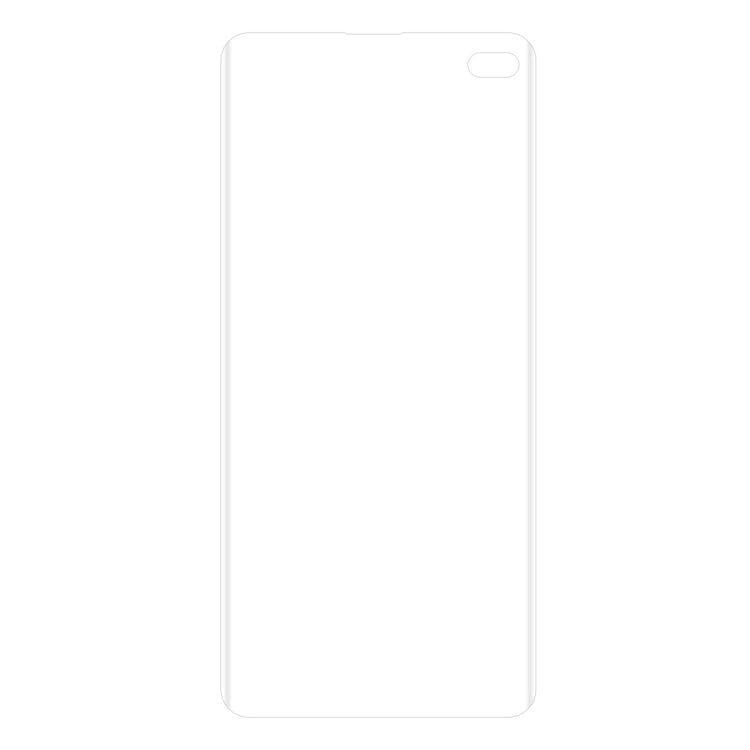 ENKAY Hat-prince 3D Full Screen PET Curved Hot Bending HD Screen Protector Film for Galaxy S10+, Galaxy S10+