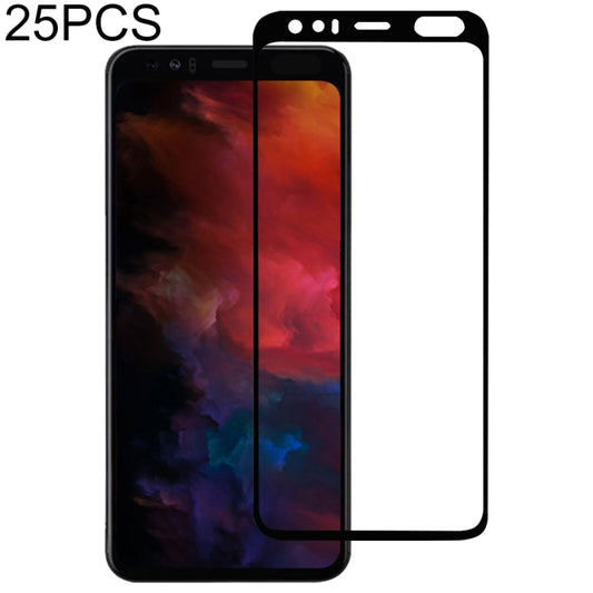 25 PCS Full Glue Full Screen Tempered Glass Film for Google Pixel 4 XL, For Google Pixel 4 XL (25 PCS)