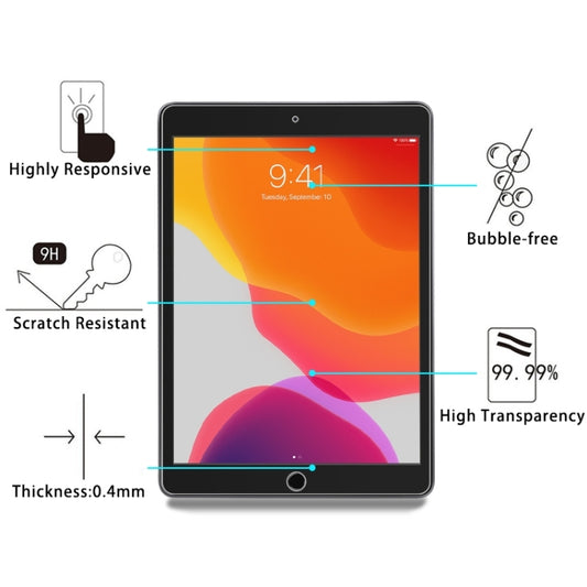 25 STK. Für iPad 10.2 2021 / 2020 / 2019 9H 2.5D Hartglasfolie, für iPad 10.2 2021 / 2020 / 2019 (2.5D) (25 STK.)