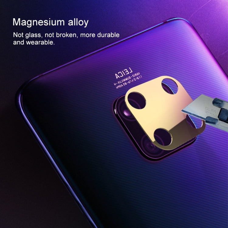 2 PCS 10D Full Coverage Mobile Phone Metal Rear Camera Lens Protection Ring Cover for Huawei Mate 20 Pro, For Mate 20 Pro Gold, For Mate 20 Pro Red, For Mate 20 Pro Rose Gold