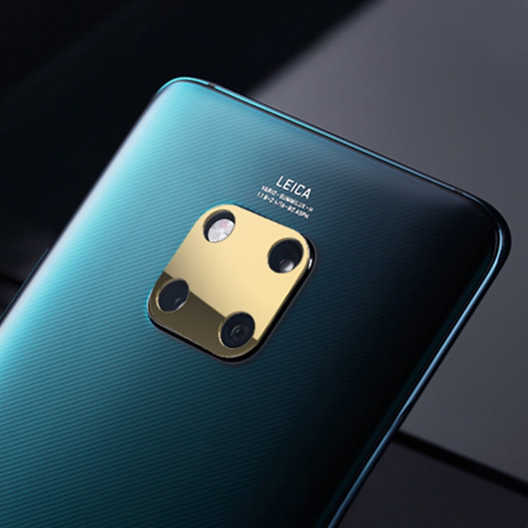2 PCS 10D Full Coverage Mobile Phone Metal Rear Camera Lens Protection Ring Cover for Huawei Mate 20 Pro, For Mate 20 Pro Gold, For Mate 20 Pro Red, For Mate 20 Pro Rose Gold