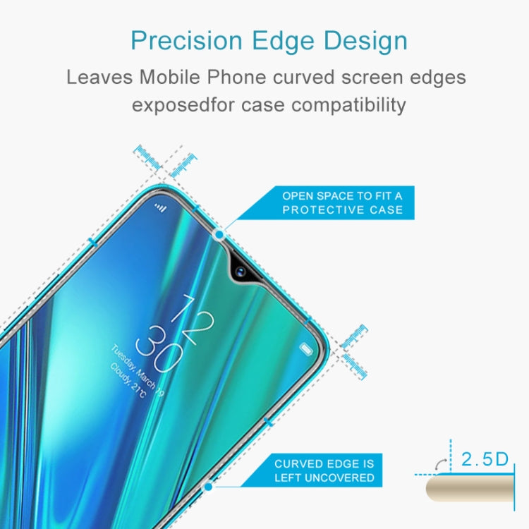 50 PCS For OPPO Realme 5 Pro 9H 2.5D Screen Tempered Glass Film, For OPPO Realme 5 Pro (50 PCS)