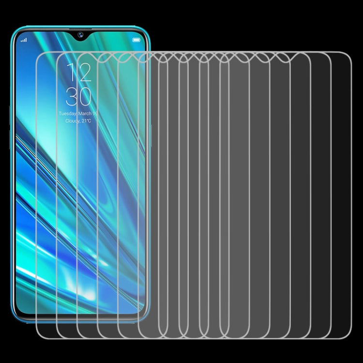 50 PCS For OPPO Realme 5 Pro 9H 2.5D Screen Tempered Glass Film, For OPPO Realme 5 Pro (50 PCS)