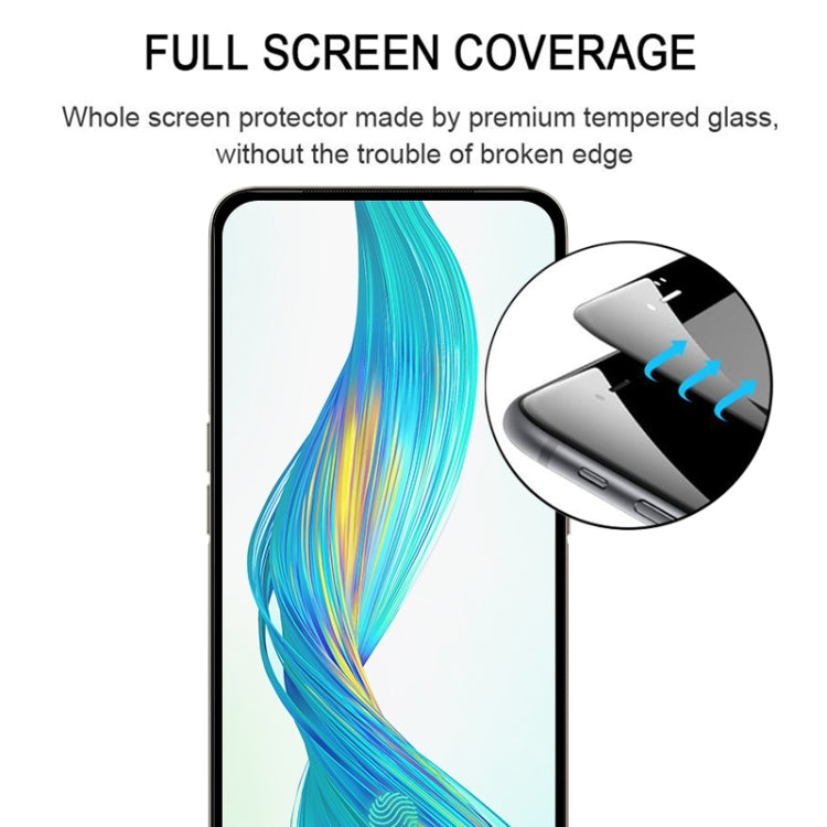 25 PCS For OPPO Realme XT Full Glue Full Cover Screen Protector Tempered Glass Film, For OPPO Realme XT(25 PCS)
