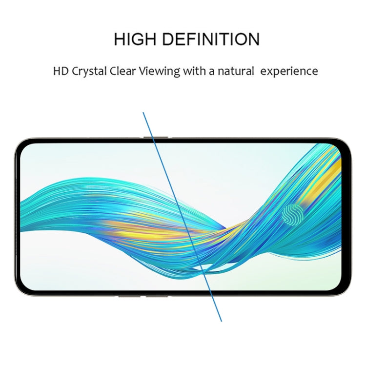 25 PCS For OPPO Realme XT Full Glue Full Cover Screen Protector Tempered Glass Film, For OPPO Realme XT(25 PCS)