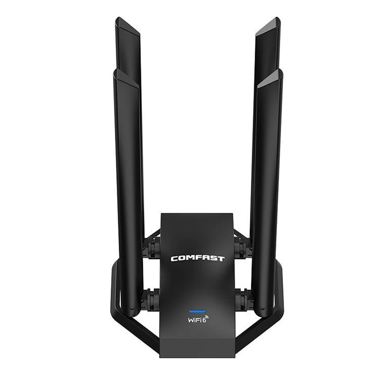 COMFAST CF-966AX Free-drive Dual Band 1800Mbps USB3.0 High Power Wireless WiFi 6 Adapter, CF-966AX