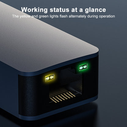 Type-C To 2500Mbps RJ45 Network Card Ethernet Adapter, Type-C To 2500Mbps