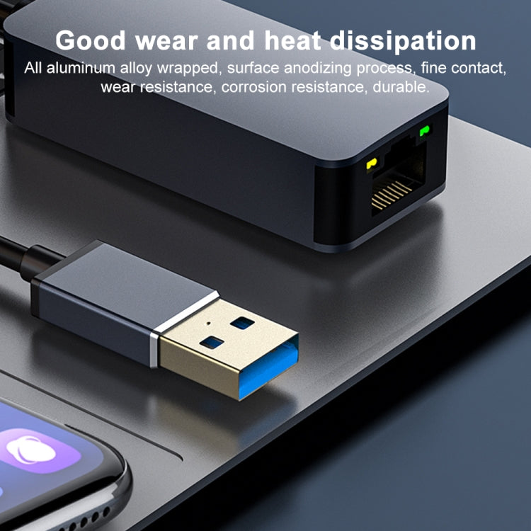 USB-A To 2500Mbps RJ45 Network Card Ethernet Adapter, USB-A To 2500Mbps