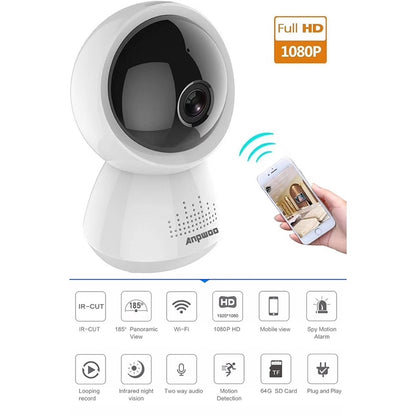 Anpwoo AP005 2.0MP 1080P 1/2.7 inch CMOS HD WiFi IP Camera, Support Motion Detection / Night Vision, AP005