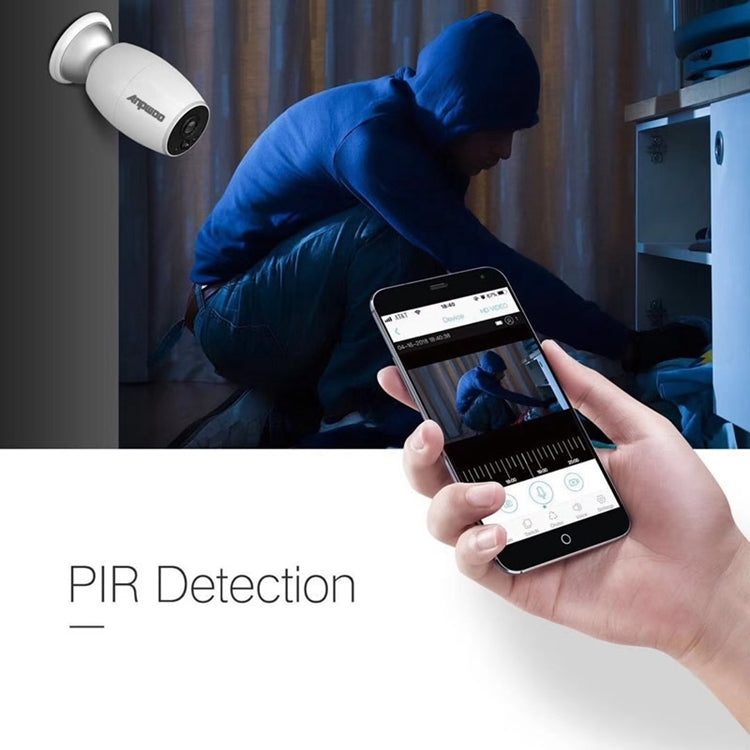 Anpwoo Cannon Caméra IP WiFi HD CMOS 1/3" 960P 1.3MP avec support trépied, détection de mouvement / vision nocturne, Cannon