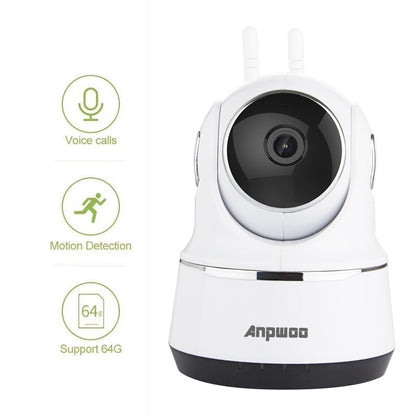 Anpwoo Guardian 2.0MP 1080P 1/3 inch CMOS HD WiFi IP Camera, Support Motion Detection / Night Vision, Guardian White