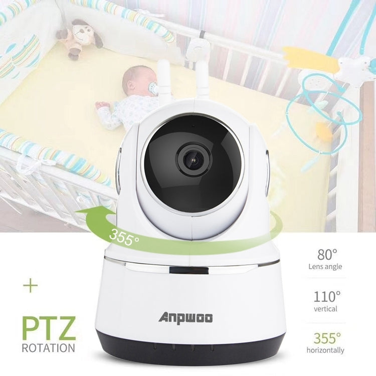 Anpwoo Guardian 2.0MP 1080P 1/3 inch CMOS HD WiFi IP Camera, Support Motion Detection / Night Vision, Guardian White