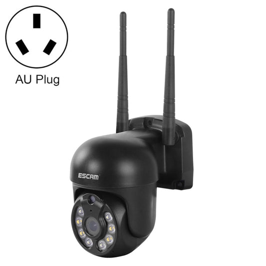 Caméra IP Dôme Sans Fil ESCAM WNK610 3,0 Mégapixels, Prend en Charge la Détection de Mouvement et l'Audio Bidirectionnel et la Vision Nocturne en Couleur et la Carte TF, Prise UE, WNK610
