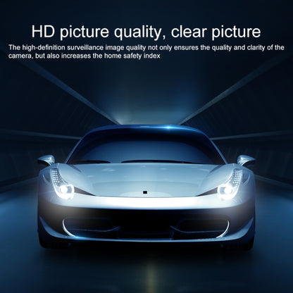 Caméra IP sans fil HD 1080P Q8, prend en charge la détection de mouvement et la vision nocturne infrarouge et la carte TF, prise AU, Q8