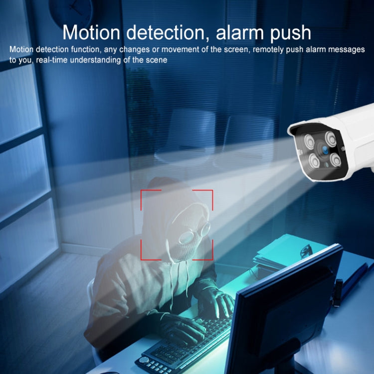 Caméra IP sans fil HD 1080P Q8, prend en charge la détection de mouvement et la vision nocturne infrarouge et la carte TF, prise AU, Q8