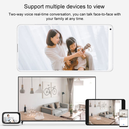 Original Xiaomi 2.4GHz F1.4 Large Aperture 3 Million Pixels Wifi Intelligent Camera PTZ Version 2K, Support Infrared Night Vision & AI Humanoid Detection & Two-way Voice & 32GB Micro SD Card, US Plug, PTZ Version 2K