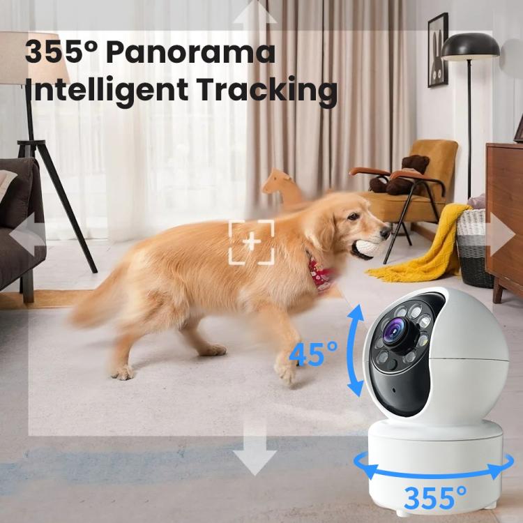 A10 Mini 360 PTZ WiFi Surveillance Camera Smart Home IP Camera  Night Vision Baby Monitor, A10