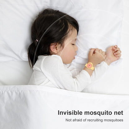 WT-M4 ABS+Silica Gel Children Mosquito Repellent Wristband