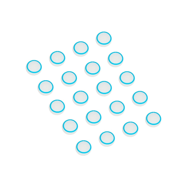 20 PCS Luminous Silicone Protective Cover for PS4 / PS3 / PS2 / XBOX360 / XBOXONE / WIIU Gamepad Joystick