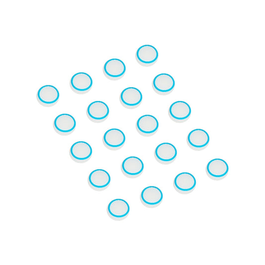 20 PCS Luminous Silicone Protective Cover for PS4 / PS3 / PS2 / XBOX360 / XBOXONE / WIIU Gamepad Joystick