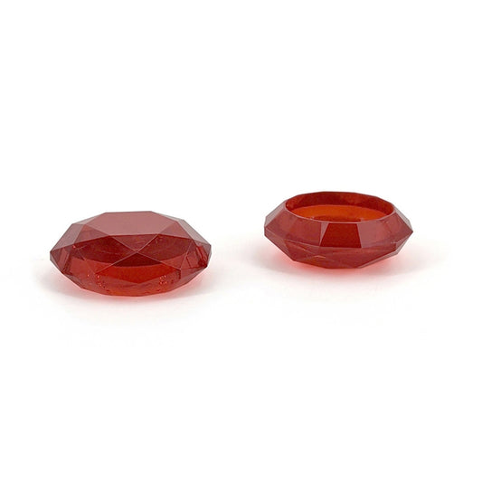2 capuchons de poignée de jeux texturés en diamant pour PS5, rouge, blanc transparent, vert, bleu