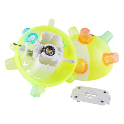 3 PCS Funny Flashing Bouncing Ball LED Light Dancing Music Ball Toys, Random Color Delivery, Dancing Ball