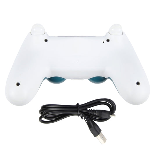 Manette de jeu sans fil Bluetooth avec boutons flocon de neige pour Sony PS4