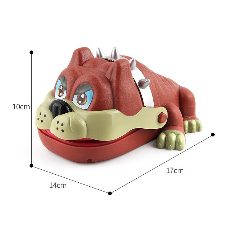 Dessin animé créatif en forme de chien mordant la main, jouets farces fantaisie, forme de chien