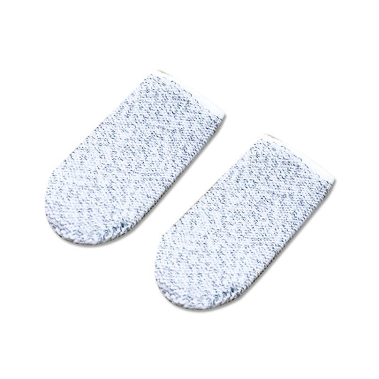 Lot de 10 protège-doigts antidérapants en nylon et fibre conductrice pour écran tactile de téléphone portable, pour pouce et index