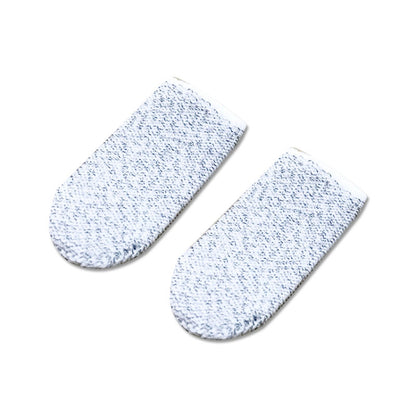 10 PCS Nylon + Conductive Fiber Non-slip Sweat-proof Mobile Phone Game Touch Screen Finger Cover for Thumb / Index Finger