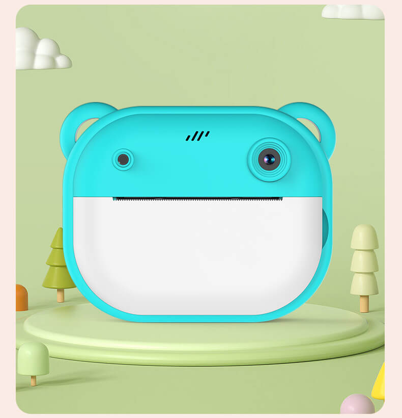New Children's Polaroid Printing Camera High Definition Dual Lens Can Take Pictures and Videos Toy Gift Box Delivery