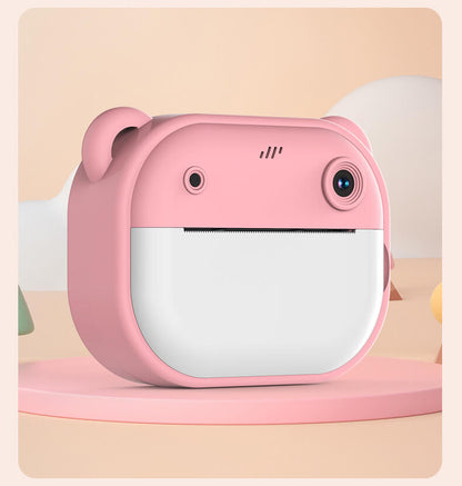 New Children's Polaroid Printing Camera High Definition Dual Lens Can Take Pictures and Videos Toy Gift Box Delivery