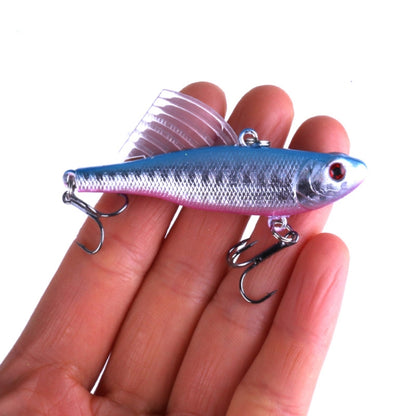 HENGJIA Schnell sinkende Angelköder 6,5 cm/17,2 g Flügel VIB Bleistiftköder Kit, PE016-X