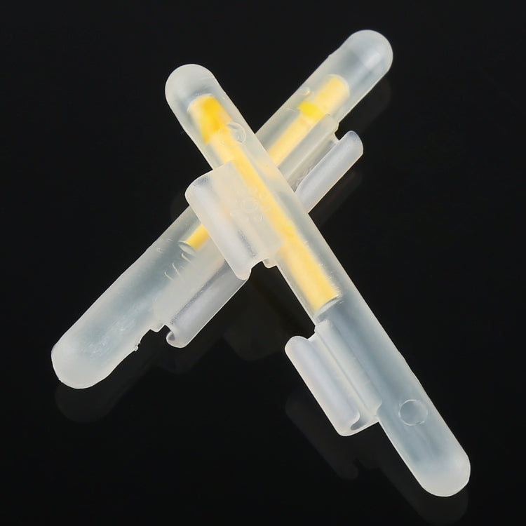 5 paquets OCEAN SUN Flotteur Lumineux Clip-On Bâton Lumineux de Pêche de Nuit, M, Convient aux Cannes de 2.0-2.6mm, Clip-On, M