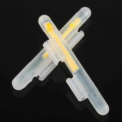 5 paquets OCEAN SUN Flotteur Lumineux Clip-On Bâton Lumineux de Pêche de Nuit, M, Convient aux Cannes de 2.0-2.6mm, Clip-On, M