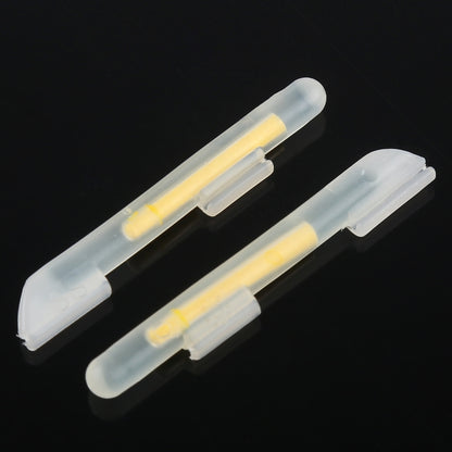 5 Packs OCEAN SUN Clip-On Luminous Float Night Fishing Light Stick, SS, Fits Rod Tip 0.6-1.4mm, Clip-On, SS