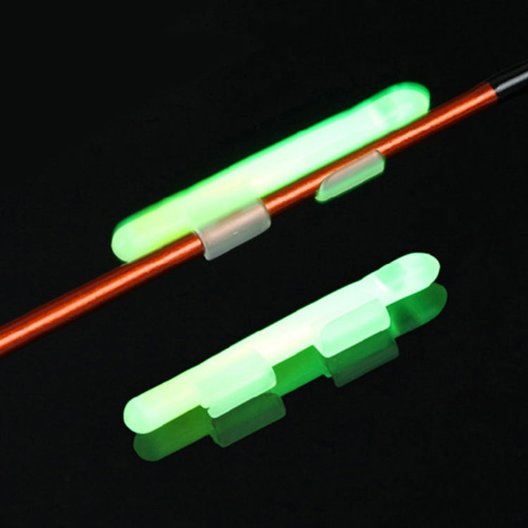 5 Packs OCEAN SUN Clip-On Luminous Float Night Fishing Light Stick, SS, Fits Rod Tip 0.6-1.4mm, Clip-On, SS
