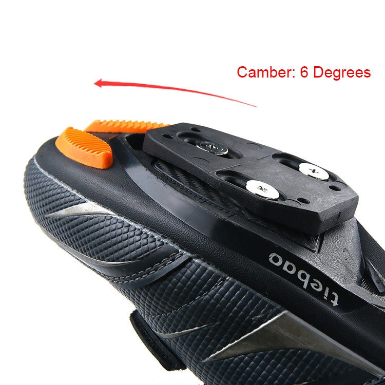 Entretoise de cale de pédale de vélo de route à 3 trous pour pédale SpeedPlay Zero, Cambrure : 6 degrés, RD5 B
