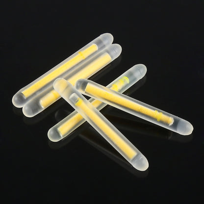 10 paquets de bâtons lumineux de pêche de nuit OCEAN SUN Luminous Float, Visibilité: 15m, Taille: 3.0 x 25mm, Visibilité: 15m (5 pièces)