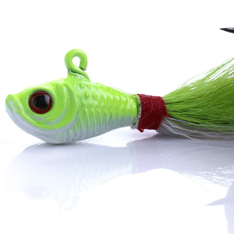 HENGJIA Leurre de pêche artificiel 7cm/25g avec hameçons triples plombés