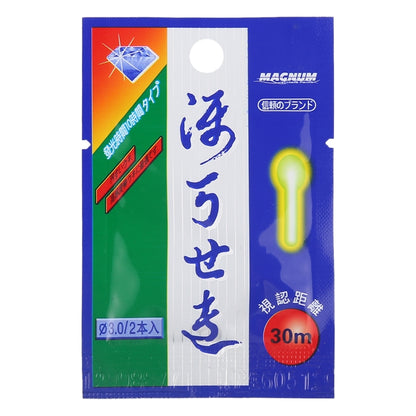 10 Packs Bulb Shape Luminous Float Night Fishing Light Stick, Visibility: 30m, Size: 3.0 x 25mm, Bulb Shape, Visibility: 30m