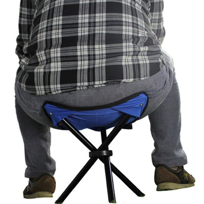 Hiking Outdoor Camping  Fishing Folding Stool Portable Triangle Chair Maximum Load 100KG Folding Chair Size:22 x 22 x 31cm, Fishing Folding Stool(Red), Fishing Folding Stool(Blue), Fishing Folding Stool(Green)