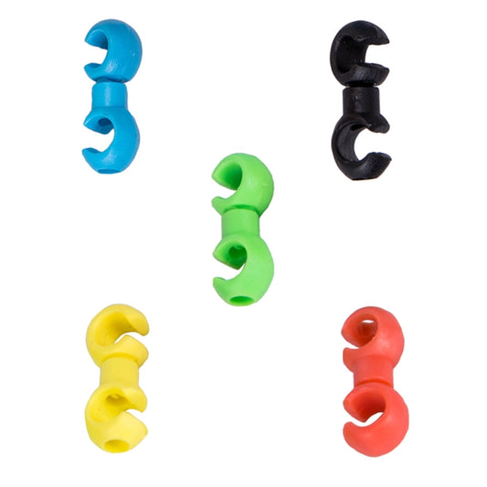 20 clips en S pour câble de frein de VTT ZTTO, livraison couleur aléatoire, clips en S ZTTO pour vélo
