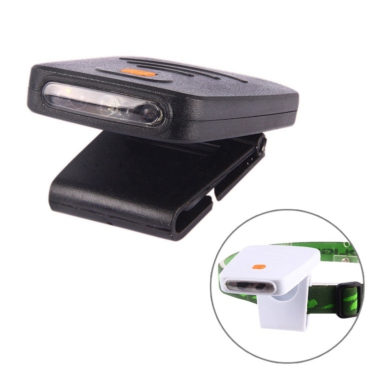 Lampe frontale portable à LED infrarouge rechargeable à clip pour casquette de pêche, camping, randonnée