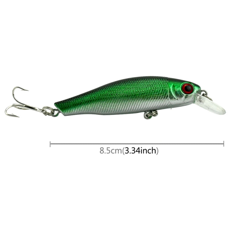 HENGJIA Lot de 6 Leurres Durs Artificiels Type Minnow, 8,5cm 8,9g, pour la Pêche, 6 PIÈCES 8,5cm 8,9g