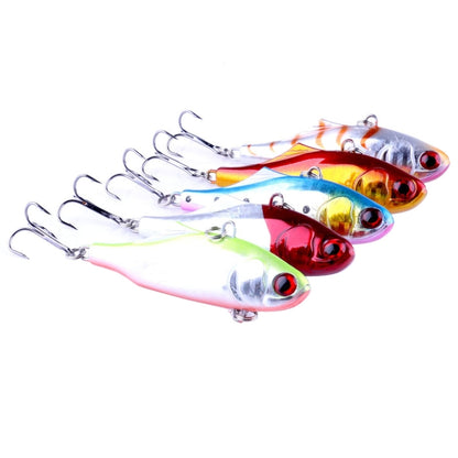 HENGJIA 5 Pcs 7cm 24g, Leurre dur en plastique, complet pour couches de nage, Ensemble d'appâts de pêche, 5 Pcs 7cm 24g