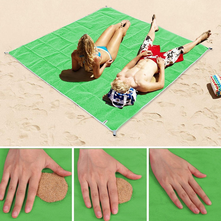 Sand Free Mat Lightweight Foldable Outdoor Picnic Mattress Camping Cushion Beach Mat, Size: 2x1.5m, 2 x 1.5m(Pink), 2 x 1.5m(Green), 2 x 1.5m(Blue)
