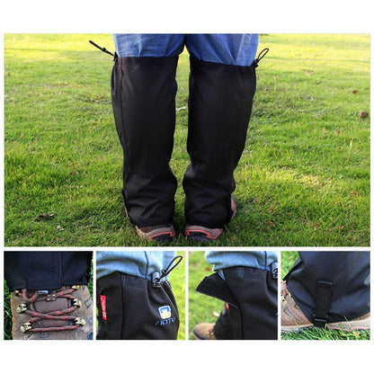 Aotu AT8909 125cm Outdoor Camping Waterproof Snow Shoes Covers Oxford Cloth Anti-mosquito Foot Covers, Aotu AT8909 Black, Aotu AT8909 Green, Aotu AT8909 Grey, Aotu AT8909 Blue, Aotu AT8909 Red