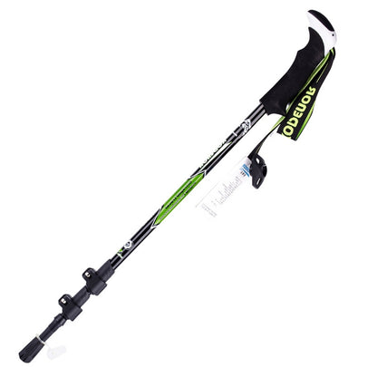 Bâtons de randonnée KODENOR en fibre de carbone pliables et portables pour alpinisme en plein air, longueur : 63-135 CM, longueur : 63-135 CM (noir + vert), longueur : 63-135 CM (noir bleu), longueur : 63-135 CM (noir jaune)